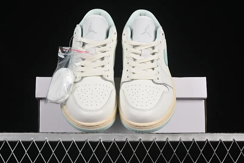 All categories Air Jordan Jordan series basketball shoes Air Jordan 1 Low Air Jordan 1 Low AJ1 Joe 1 white mint green low-top cultural and leisure sports sneakers DC0774-134